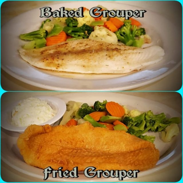 Baked Grouper (8 Oz).