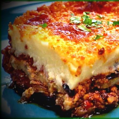 Moussaka.
