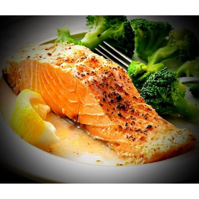 Baked Salmon.