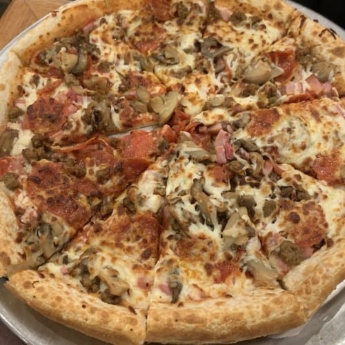 "All Meat" Pizza (Small).
