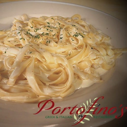 Fettuccine Alfredo.