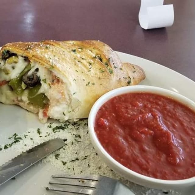Chicken Calzone.