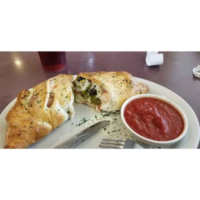 Meatball or Italian Sausage Stromboli.