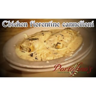 Chicken Florentine Cannelloni